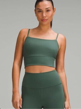 Wunder train strappy tank green